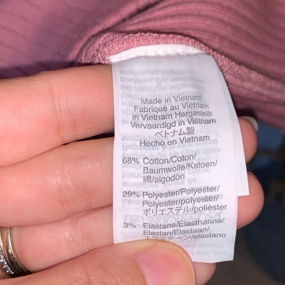 Madewell Pink Button Front Ribbed Short Sleeve Mini Dress Size Medium - Picture 5 of 8